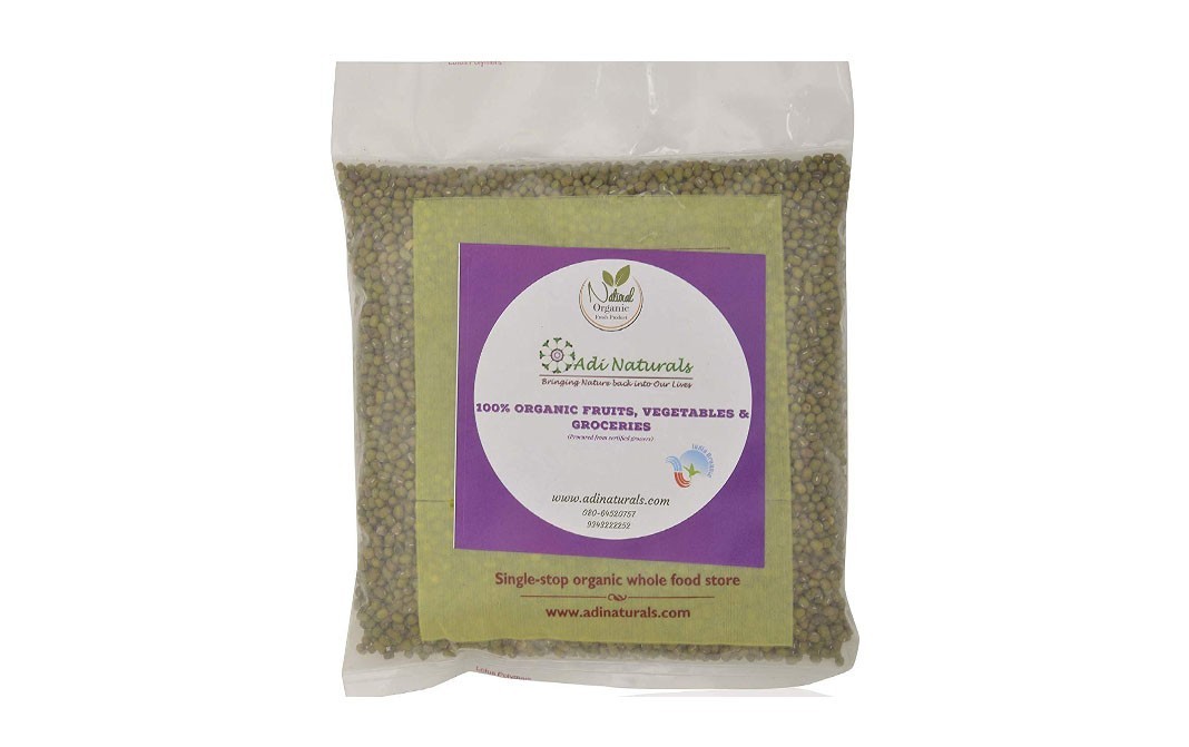 Adi Naturals Green Gram    Pack  500 grams